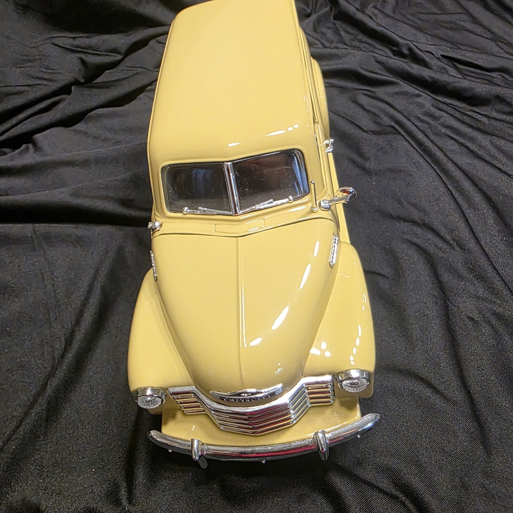 Yellow Diecast Model Car